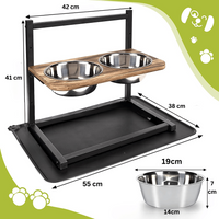 Premium Raised Dog Feeding Station - SnackHaven-State of Style