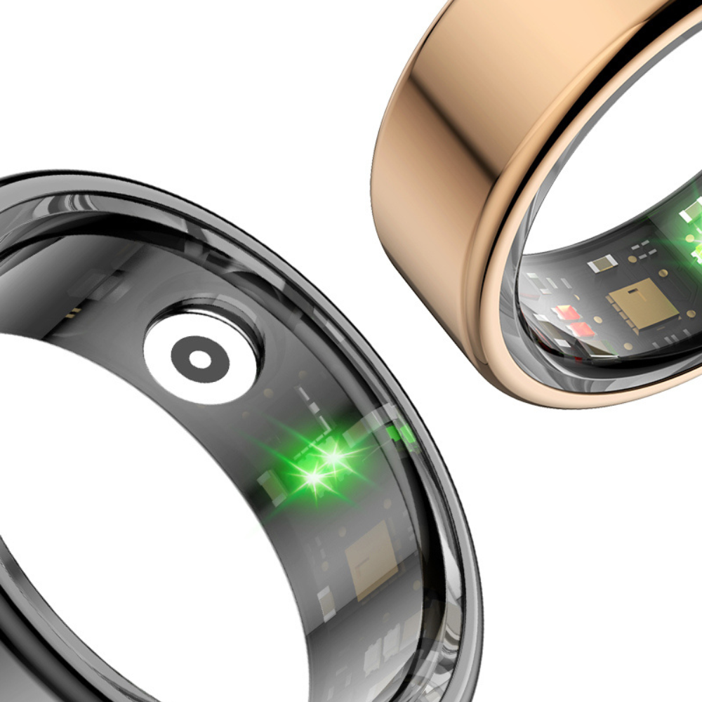 Premium Smart Fitness Ring – HealthRing-Silver-8-State of Style