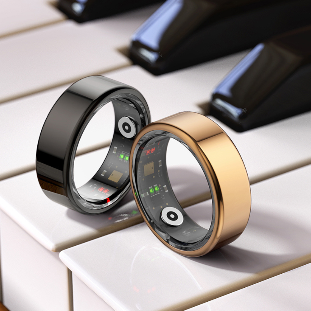 Premium Smart Fitness Ring – HealthRing-Silver-8-State of Style