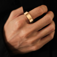 Premium Smart Fitness Ring – HealthRing-Silver-8-State of Style