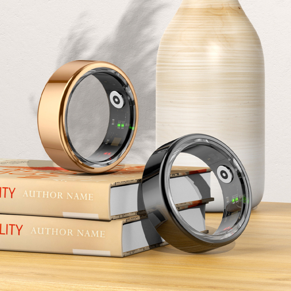 Premium Smart Fitness Ring – HealthRing-Silver-8-State of Style
