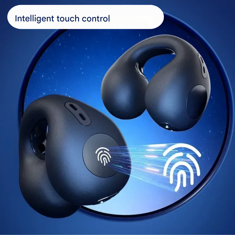 Premium Wireless Earphone - EchoSonic-Black-State of Style