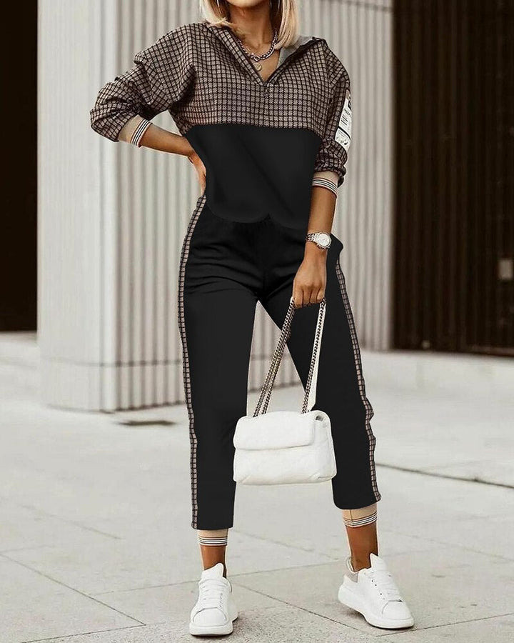Premium Women's Tracksuit – Elodie-Black-S-State of Style