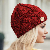 Princess Knitted Hat | Stylish and Comfortable-Red-State of Style