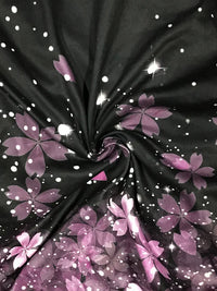 Printed V-Neck Plus Size Outfit Set-Black-XL-State of Style