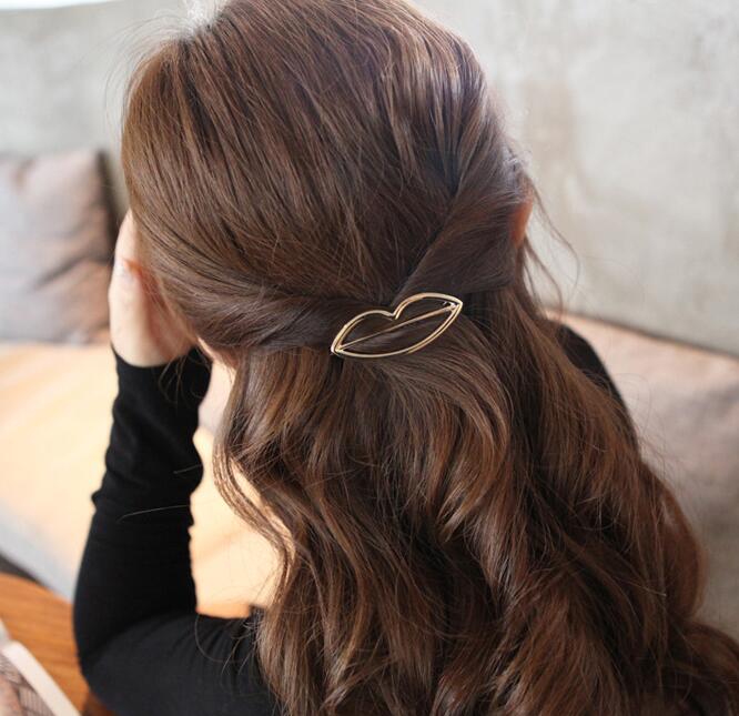 Moon Hair Clip | Stylish Round Moon Hairpin for Women