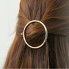 Moon Hair Clip | Stylish Round Moon Hairpin for Women