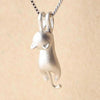 925 Sterling Silver Playful Kitty Necklace - Mia