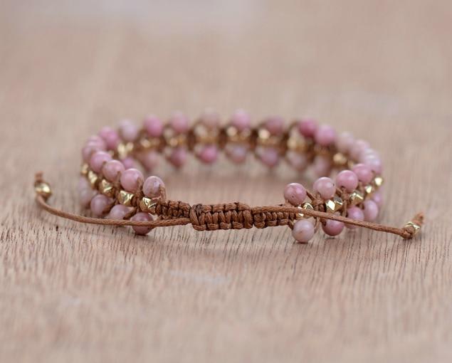 Rhodonite "Heart Energy" Bracelet - Amara