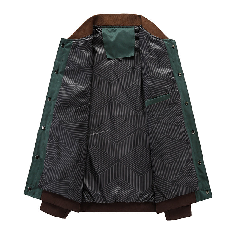Light men's bomber transition jacket in vintage look – Adrian