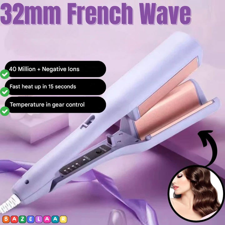 Professional Curling Iron for Perfect Waves - Waveva-Purple-State of Style
