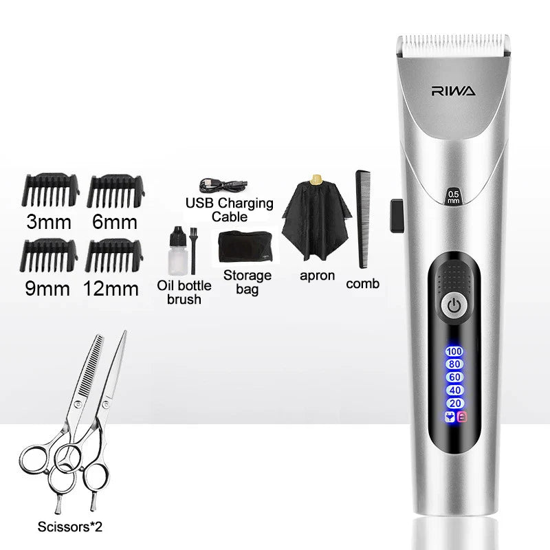 Professional Electric Trimmer - PowerEdge ProClip-Extra Hairdressing Scissors-State of Style