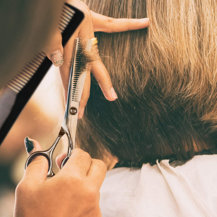 Professional Hair Cutting & Thinning Scissors Set-Black-State of Style