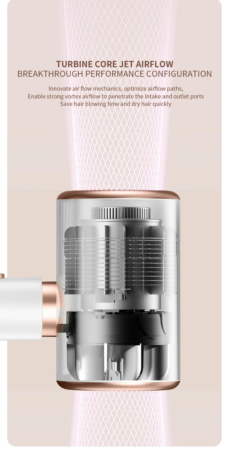 PROFESSIONAL HAIRDRYER 2400W WITH COLD AND HOT AIR - NEGATIVE IONS - POWERFUL HAIR DRYER FOR SALON RESULTS-Black-State of Style