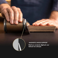 Professional Knife Sharpener - SharpPro™-Natural wood-State of Style