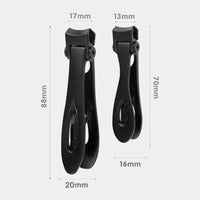 Professional Nail Clipper for Thick Nails - PrecisionClip-Silver-Small-State of Style