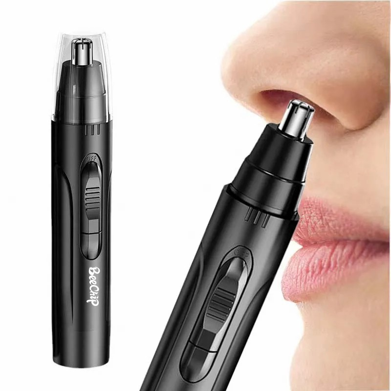PROFESSIONAL PAINLESS NOSE & EAR HAIR TRIMMER FOR MEN AND WOMEN - RECHARGEABLE-State of Style