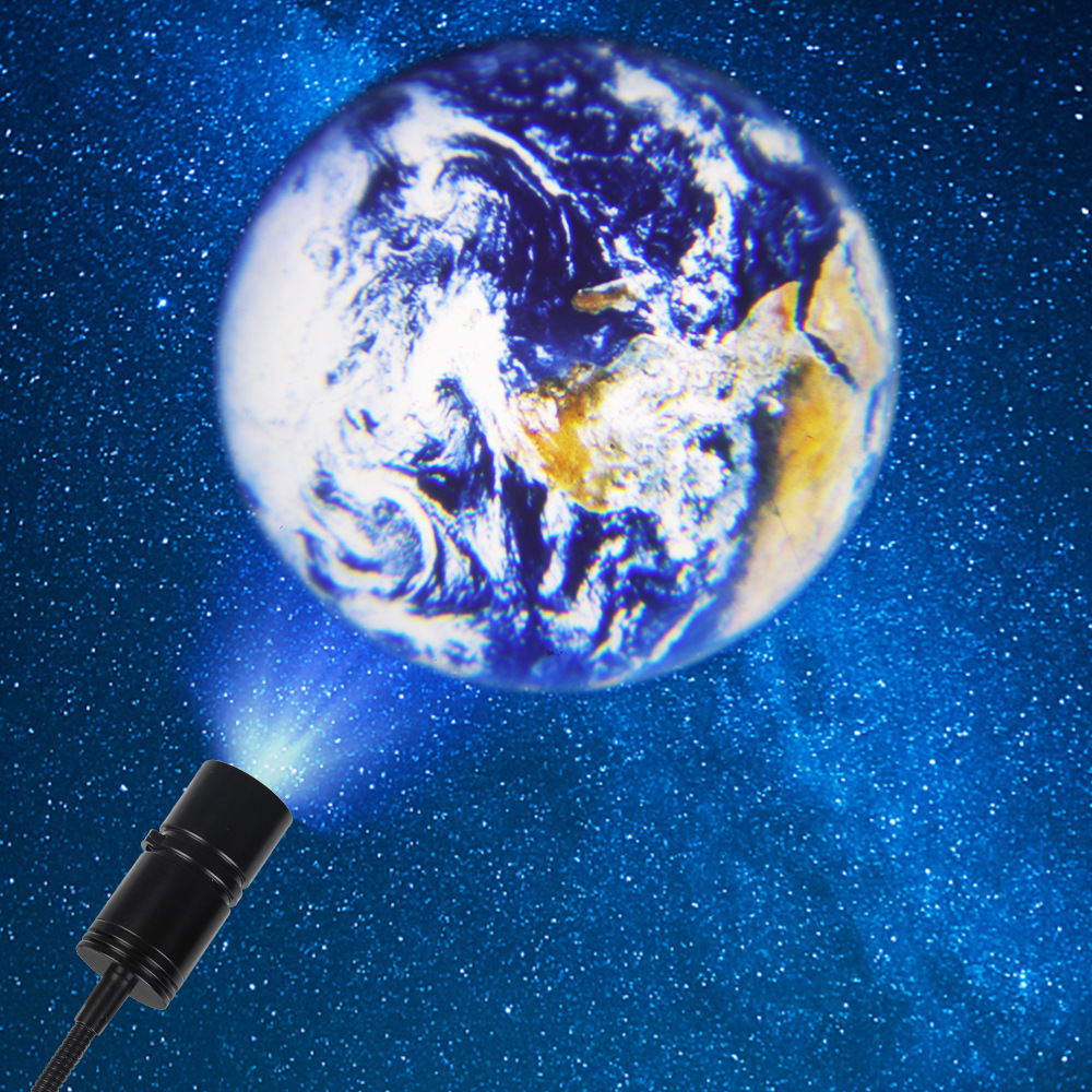 Projector lamp Earth and Moon - CelestiaGlow-Earth-State of Style