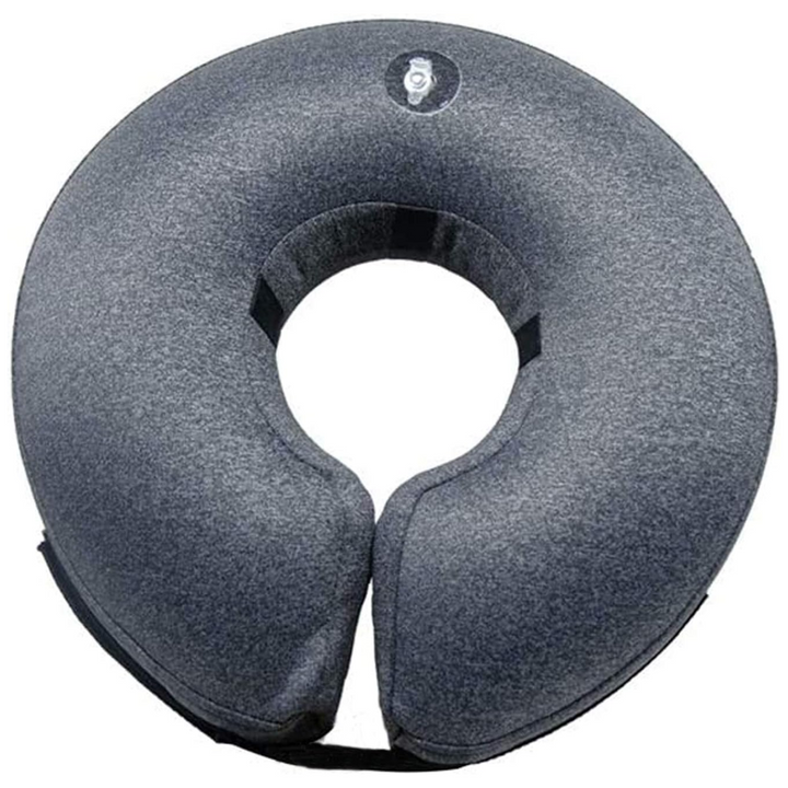 Protective Inflatable Dog Collar - Soft & Comfortable Recovery Collar-Grey-S-State of Style