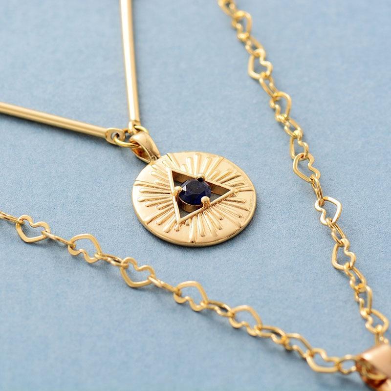 Protective Lapis Necklace - Althea-State of Style