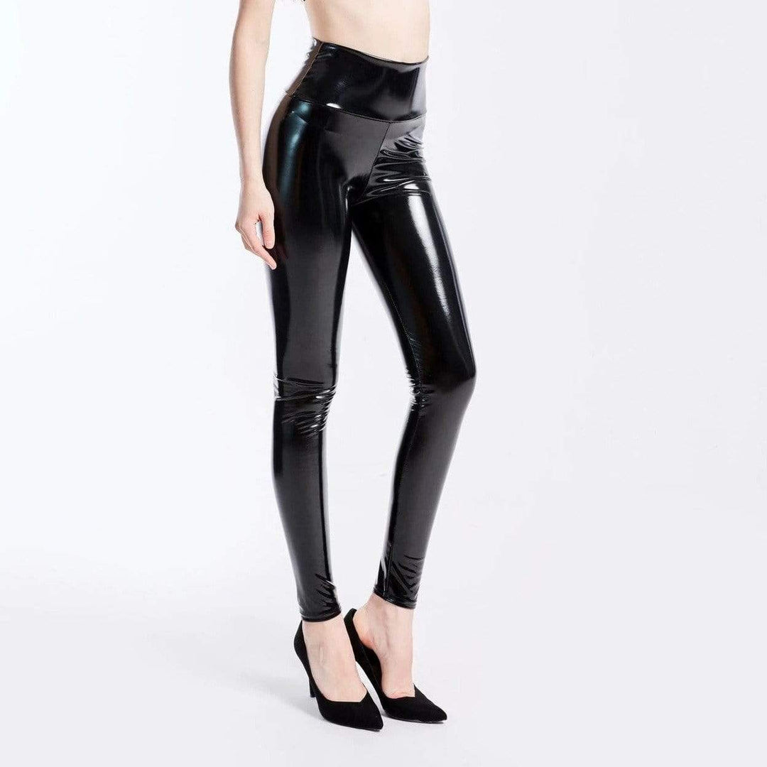 PU Leather Leggings - Elise-Black-XS-State of Style