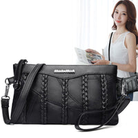 PU Leather Women’s Crossbody Clutch with Spacious Interior
