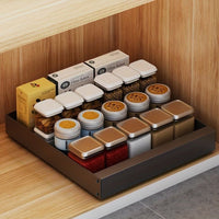 Pull-Out Kitchen Cabinet Organizer - Lina-Black-15.75 inches-State of Style