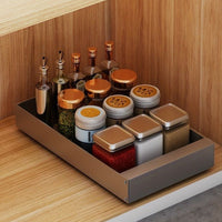 Pull-Out Kitchen Cabinet Organizer - Lina-Grey-9.84 inches-State of Style