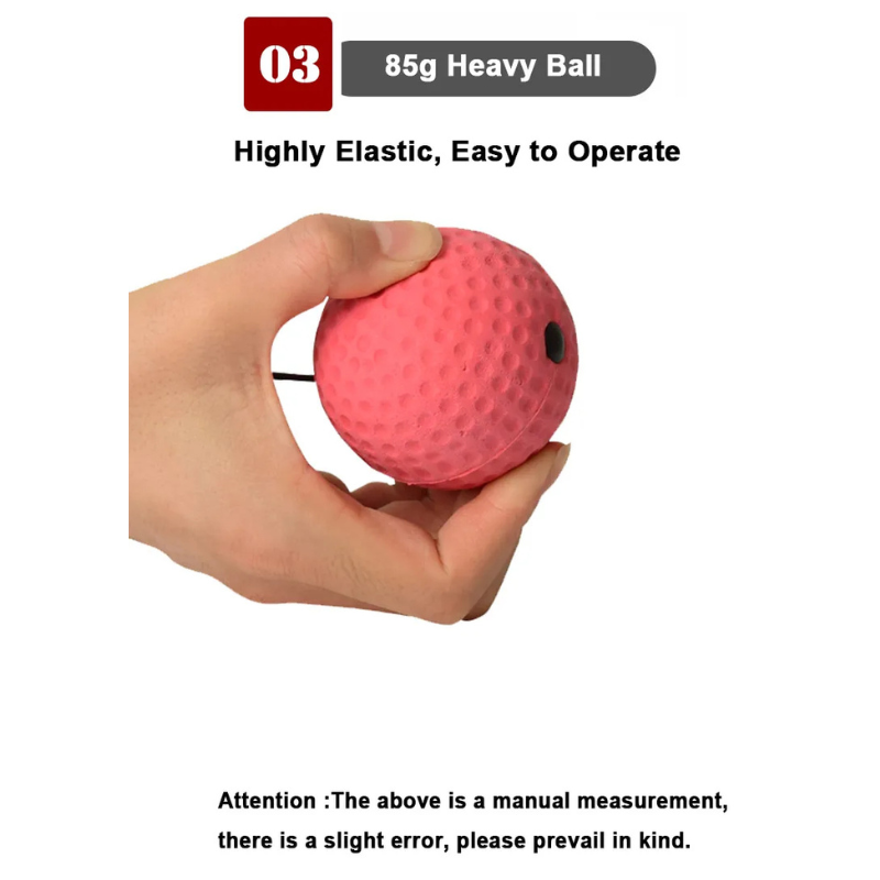 PunchPro Reflex Ball for Boxing Training-Red (Heavy Weight)-State of Style