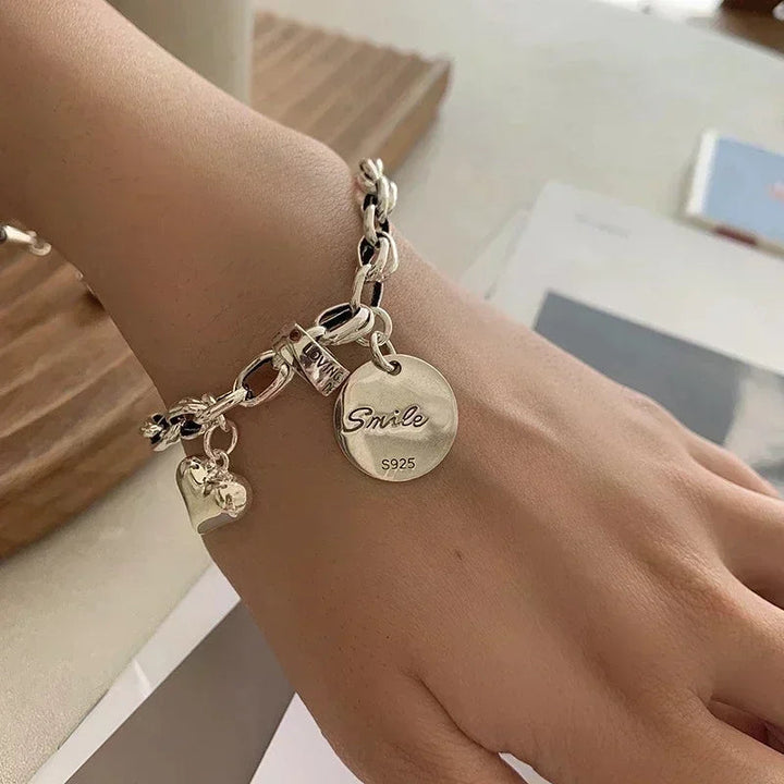 Punk Passion Silver Cuff Bracelet | Bold Fashion Statement-State of Style