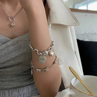 Punk Passion Silver Cuff Bracelet | Bold Fashion Statement-State of Style