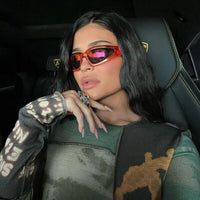 Punk Square Designer Sunglasses – Bold & Rebellious Statement-Black Mirror-State of Style