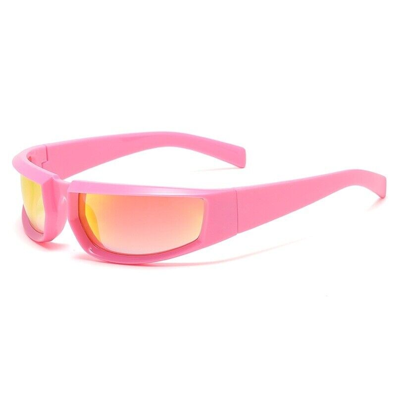 Punk Square Designer Sunglasses – Bold & Rebellious Statement-Pink-State of Style