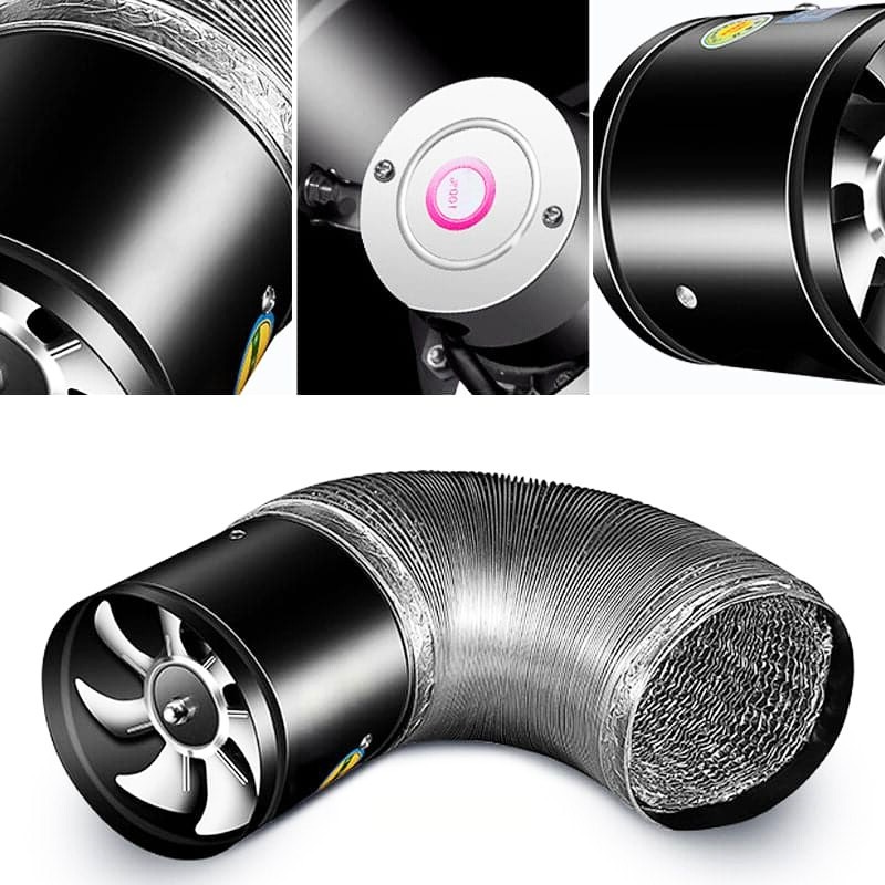 PureFlow Extractor Fan-73mm x 100mm-Black-State of Style