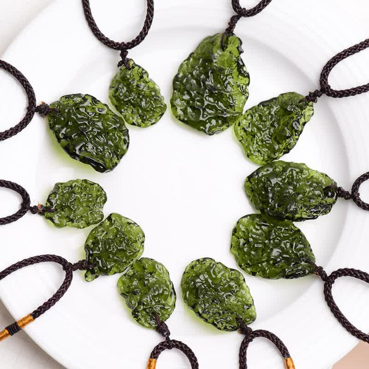 Purification Green Moldavite Necklace - Alina-3-5g-Necklace + Natural Stone-State of Style