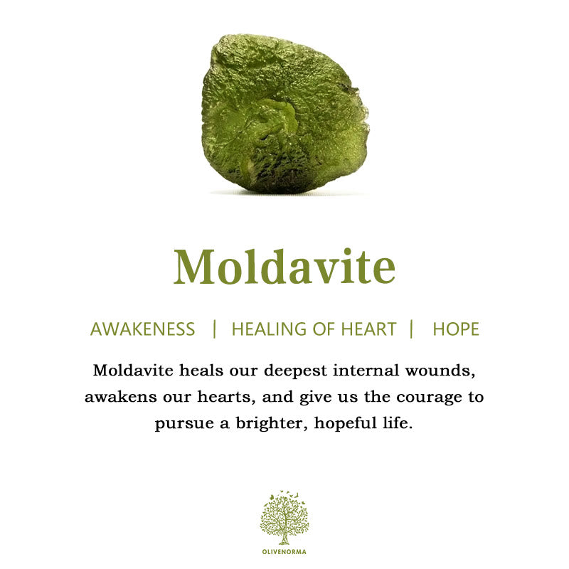 Purification Green Moldavite Necklace - Alina-3-5g-Necklace + Natural Stone-State of Style