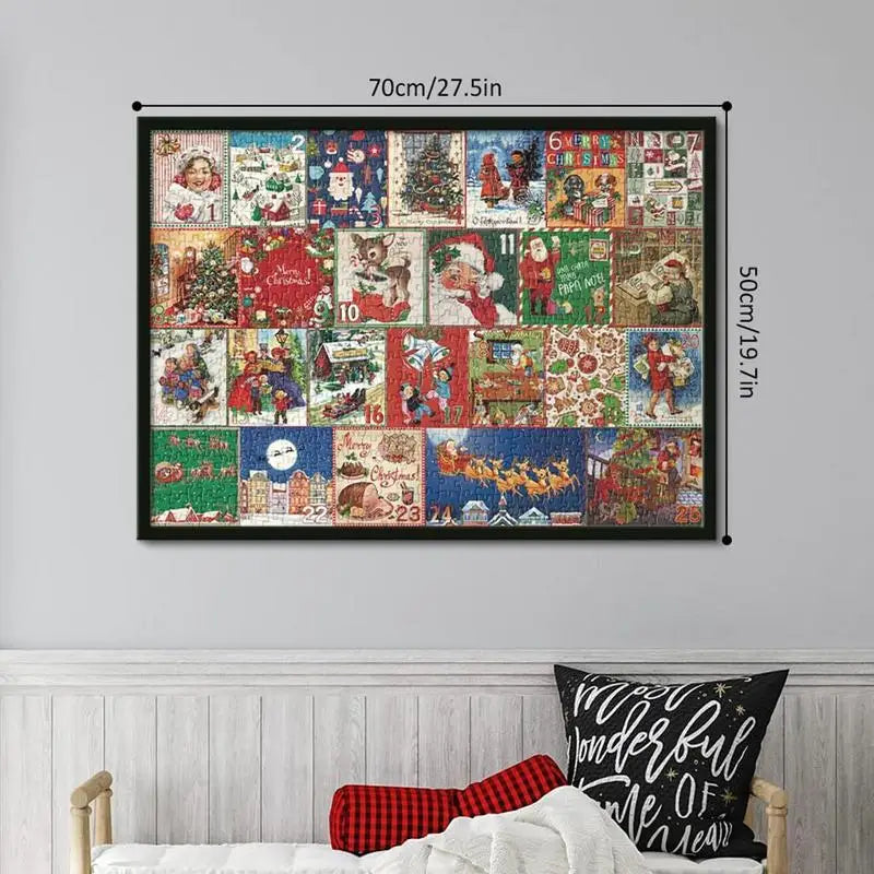 Puzzle Advent Calendar - FestivePuzzle-State of Style