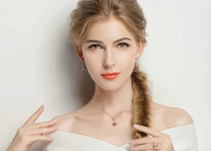 Queen Bee Crystal Drop Earrings-State of Style