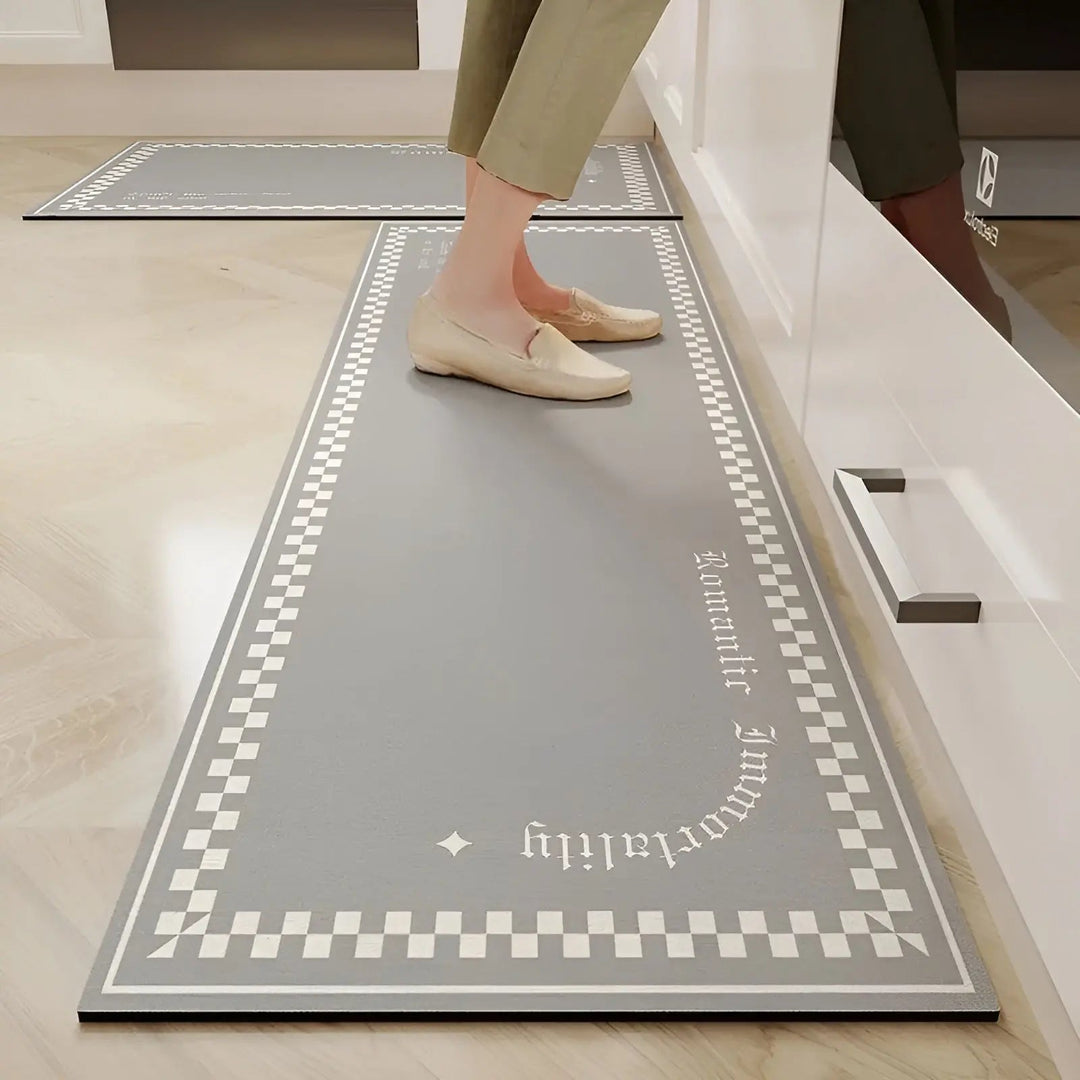 Quick Dry Super Absorbent Non-Slip Kitchen Mat - SplashEase-40 cm x60 cm-Checkered-State of Style