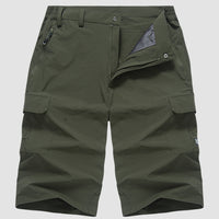 Quick-Drying Cargo Shorts for Men – Rowan-Dark blue-S-State of Style