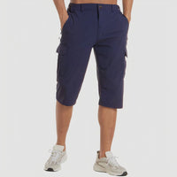 Quick-Drying Cargo Shorts for Men – Rowan-Dark blue-S-State of Style