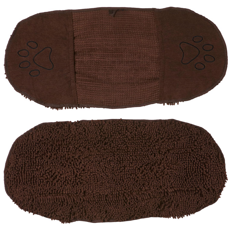 Quick-Drying Microfiber Dog Towel - Super Absorbent & Soft-Brown-State of Style