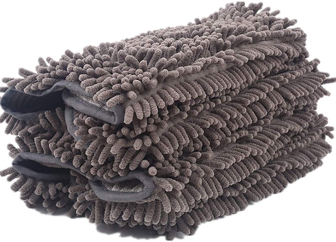 Quick-Drying Microfiber Dog Towel - Super Absorbent & Soft-Grey-State of Style