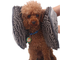 Quick-Drying Microfiber Dog Towel - Super Absorbent & Soft-Grey-State of Style
