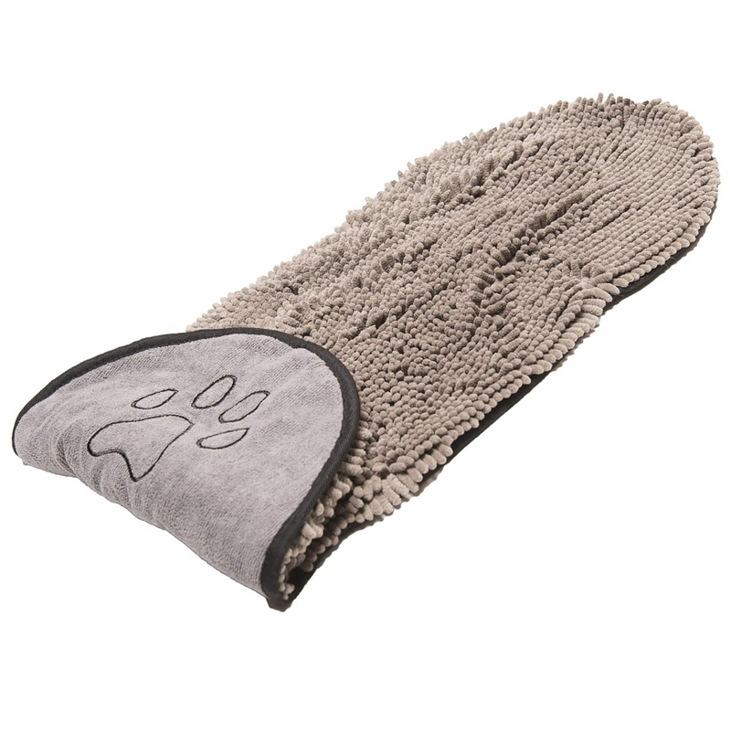 Quick-Drying Microfiber Dog Towel - Super Absorbent & Soft-Grey-State of Style