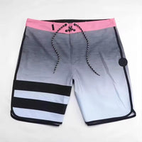 Quick-drying & Water-repellent Men's Surf Shorts - Lennox-Faded Grey-S-State of Style