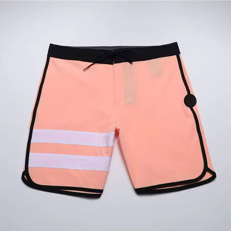 Quick-drying & Water-repellent Men's Surf Shorts - Lennox-Pink-S-State of Style