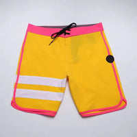 Quick-drying & Water-repellent Men's Surf Shorts - Lennox-Yellow-S-State of Style