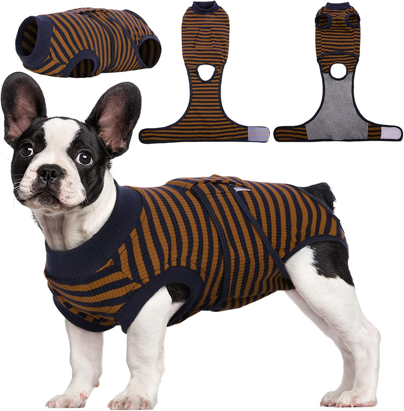 Quick Recovery Suit for Pets – Healing After Surgery-Brown-XS-State of Style