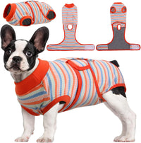 Quick Recovery Suit for Pets – Healing After Surgery-Orange-XS-State of Style